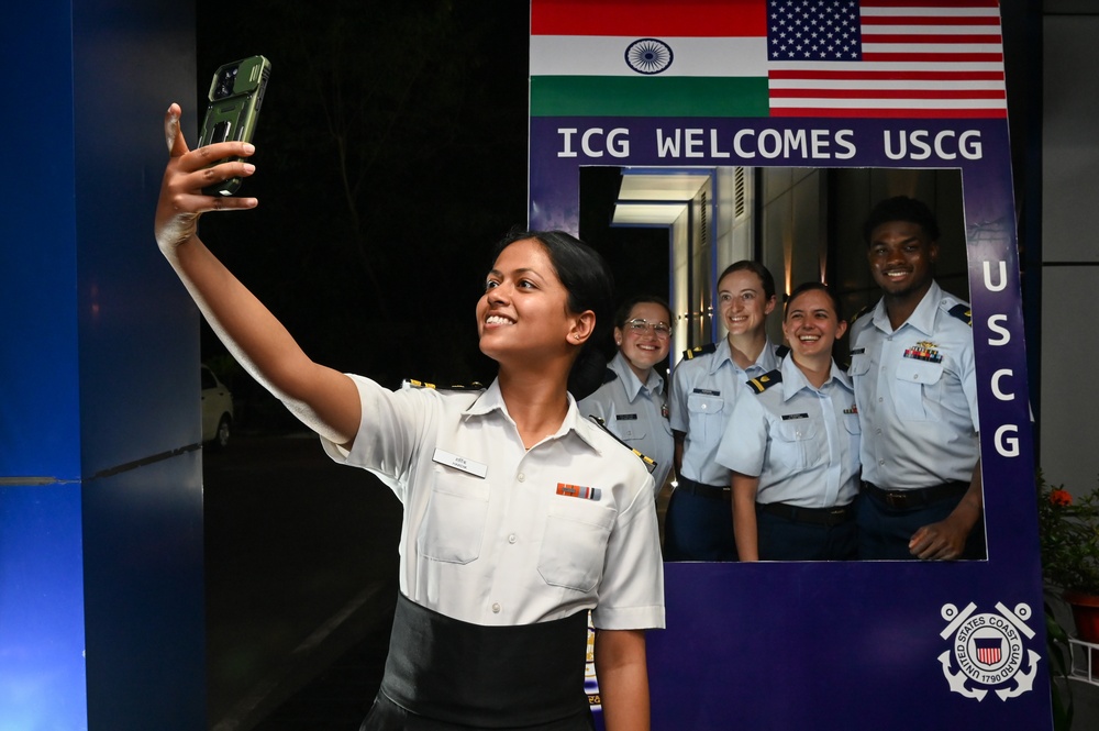 U.S. Coast Guard Cutter Bertholf visits Port Blair, India, conducts at-sea engagements with Indian Coast Guard