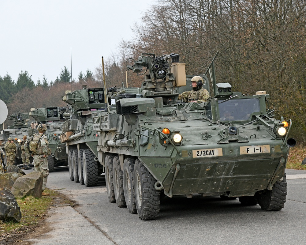 2nd Cavalry, “Dragoons” in Baumholder