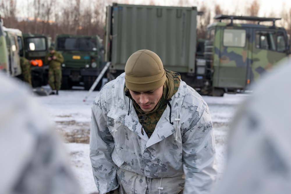 1st Battalion, 2nd Marine Regiment participates in Exercise Nordic Response 24 in Norway