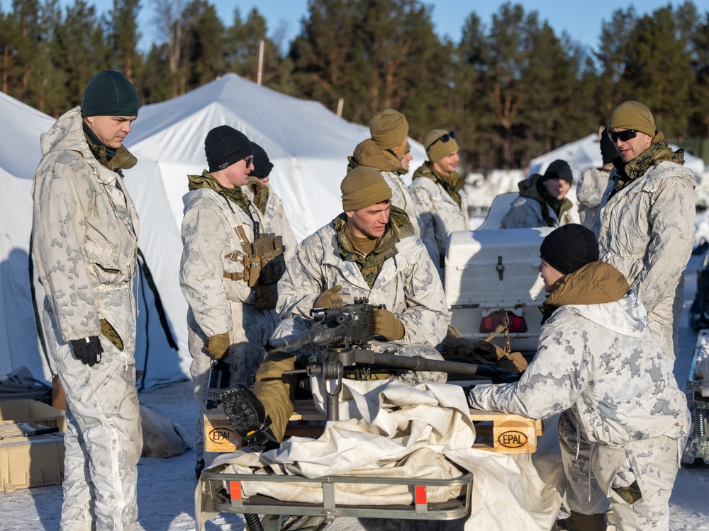 1st Battalion, 2nd Marine Regiment participates in Excercise Nordic Response 24 in Norway