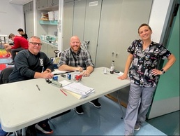 School nurse supports local military flu campaign