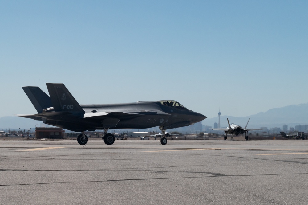 Royal Netherlands Air Force F-35s arrive at Nellis for Red Flag-Nellis 24-2