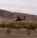 AH-64D Apache takeoff during NTC 24-03