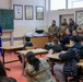 NATO Kosovo Force 33 Regional Command East, Liason Monitoring Team K-8, hold the &quot;Building a Multi Cultural Future&quot; held in Primary School &quot;Nazim Gafurri&quot; in Pristina, Kosovo on March 12, 2024.
