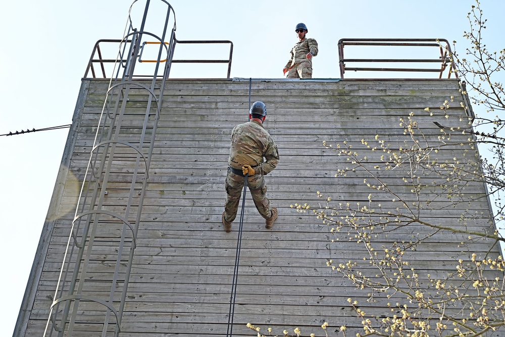 Joint Base McGuire-Dix-Lakehurst- 321 CRS RAPPELLING TAC 03A. March 14, 2024