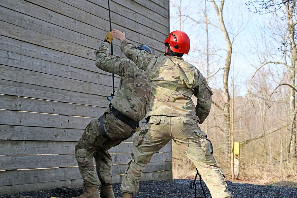 Joint Base McGuire-Dix-Lakehurst- 321 CRS RAPPELLING TAC 03A. March 14, 2024