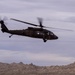 UH-60M Black Hawk takes off during NTC 24-03