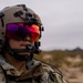 U.S. Army Door Gunner conducts pre-flight checks