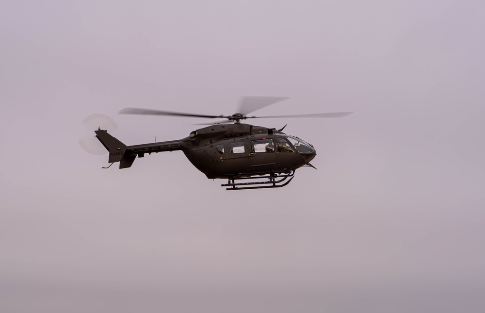 UH-72A Lakota flyover