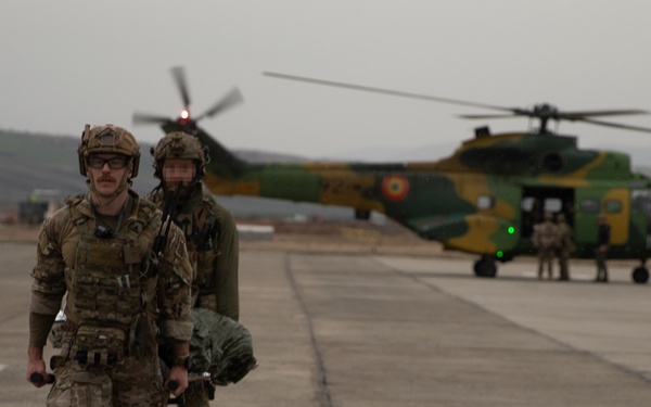 U.S. Air Force flight medical personnel train on casualty evacuation during Trojan Footprint 2024Trojan Footprint 2024