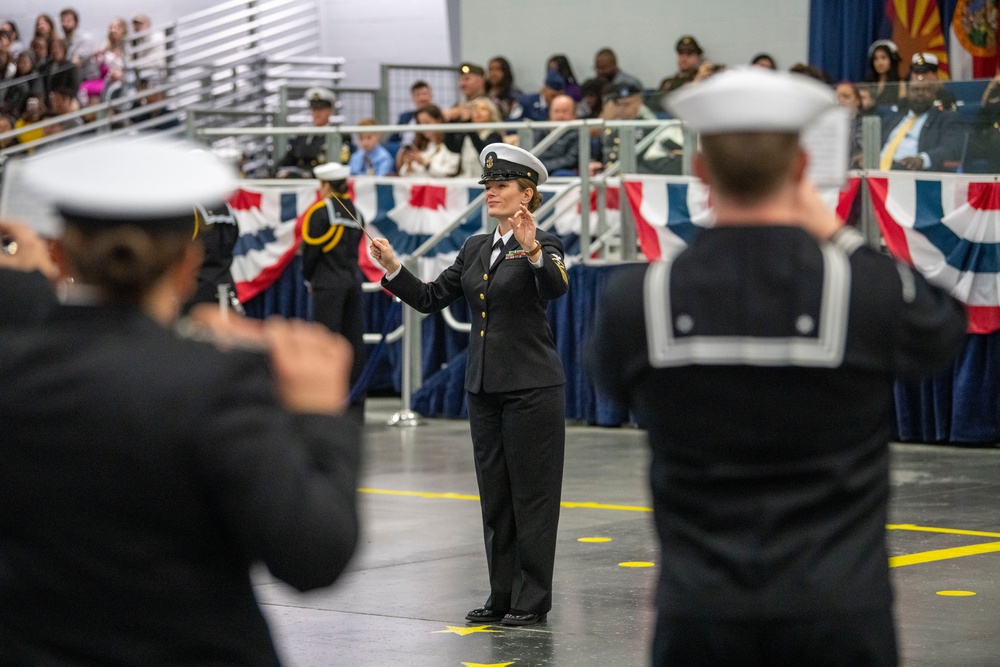 Recruit Training Command Pass in Review