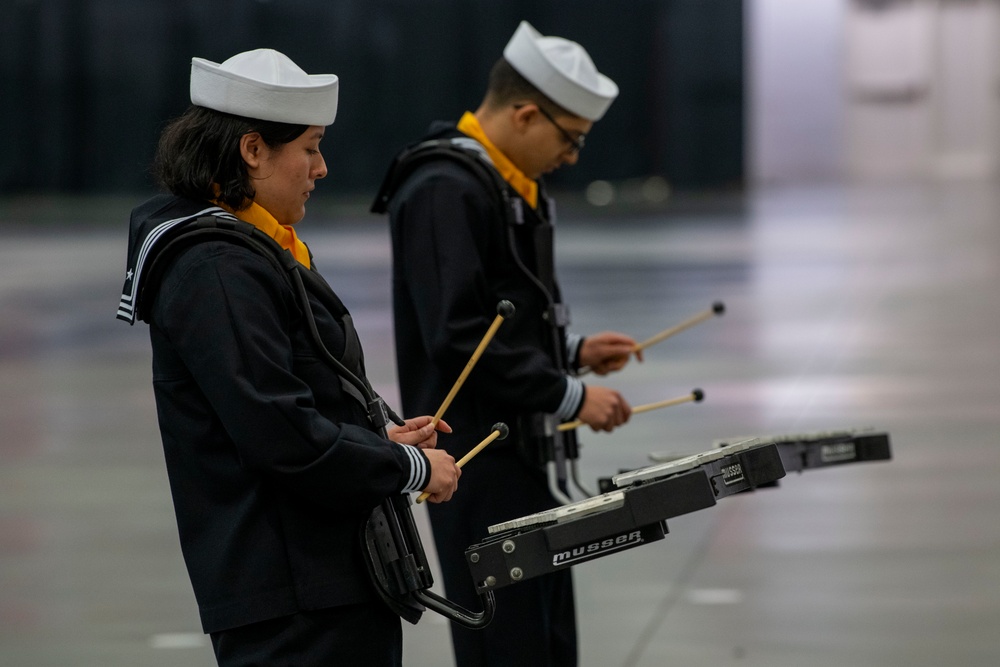 Recruit Training Command Pass in Review