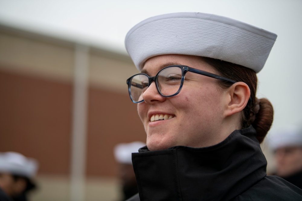 Recruit Training Command Pass in Review