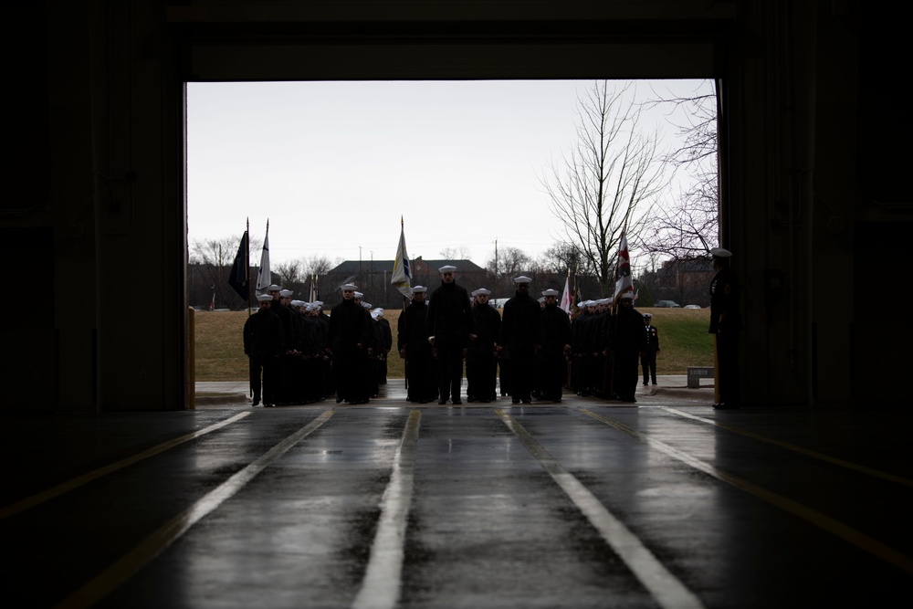 Recruit Training Command Pass in Review