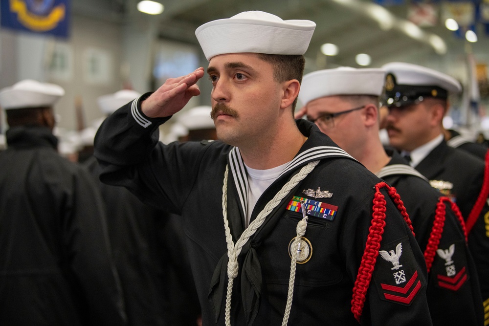 Recruit Training Command Pass in Review