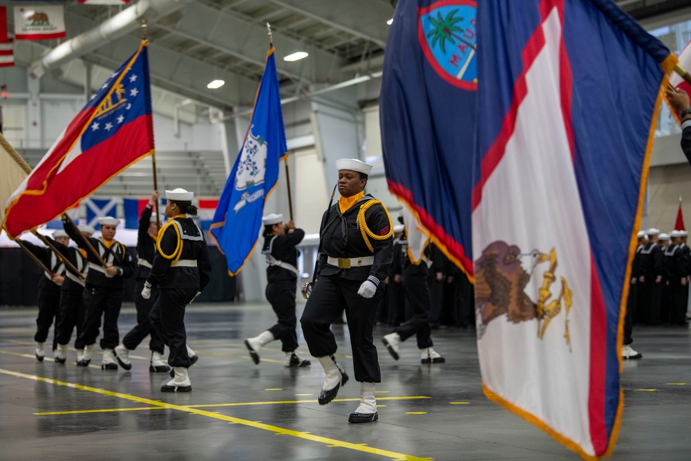 Recruit Training Command Pass in Review