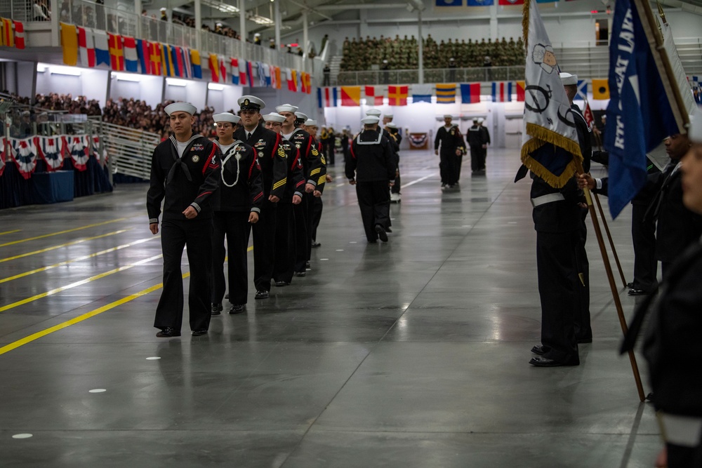 Recruit Training Command Pass in Review