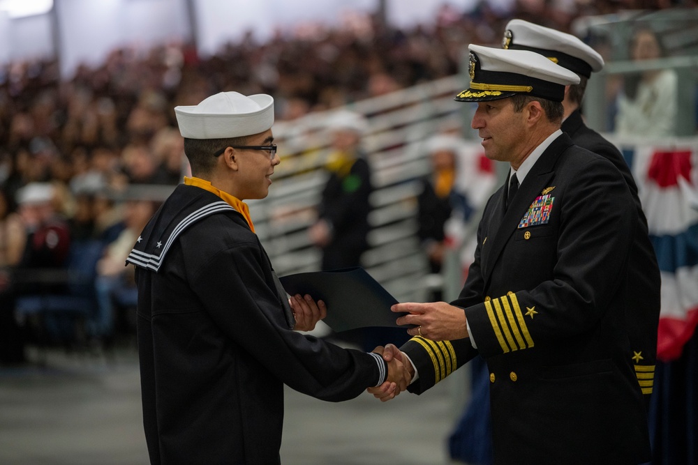 Recruit Training Command Pass-in-Review Award Winners