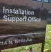 Garrison updates sign for Installation Support Office