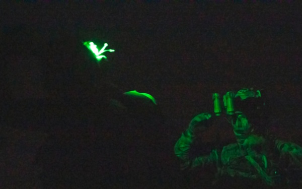 Green Berets perform night raid during Trojan Footprint 2024