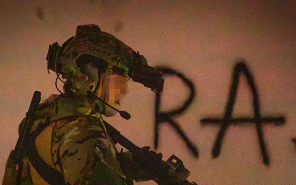 Green Berets perform night raid during Trojan Footprint 2024
