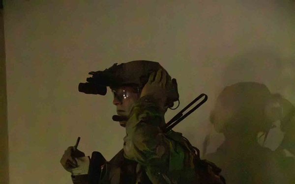 Green Berets perform night raid during Trojan Footprint 2024