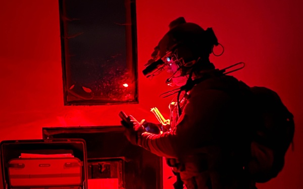 Green Berets perform night raid during Trojan Footprint 2024