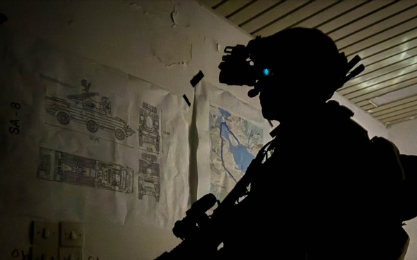 Green Berets perform night raid during Trojan Footprint 2024