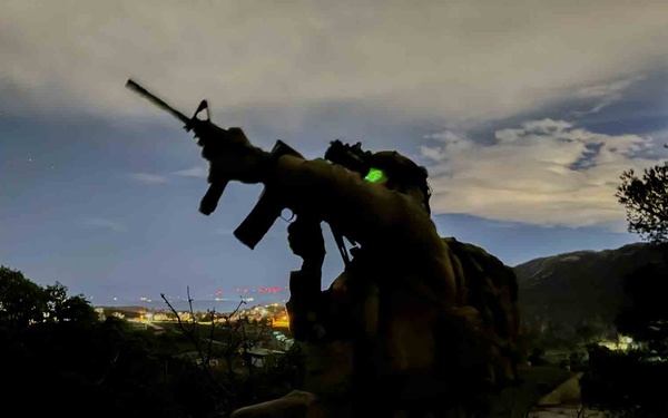 Green Berets perform night raid during Trojan Footprint 2024