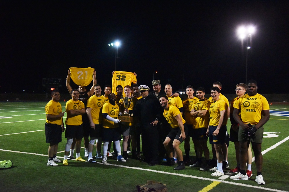 Commander in chief flag football game