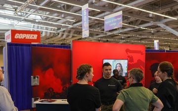 Marine Corps Recruiting Command Partners with SHAPE at 2024 Convention