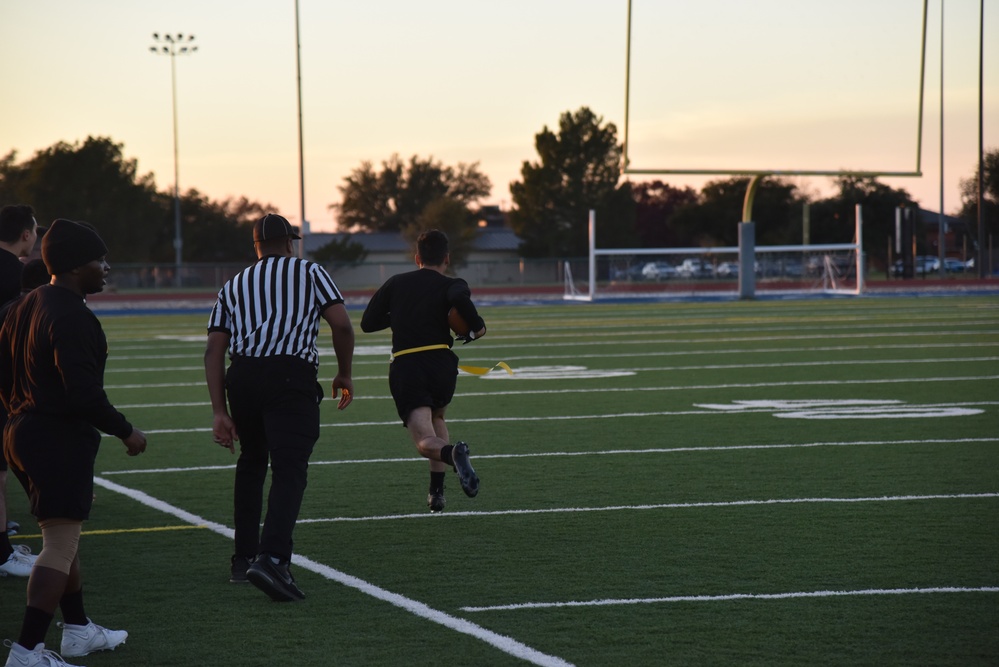 Commander in chief flag football game