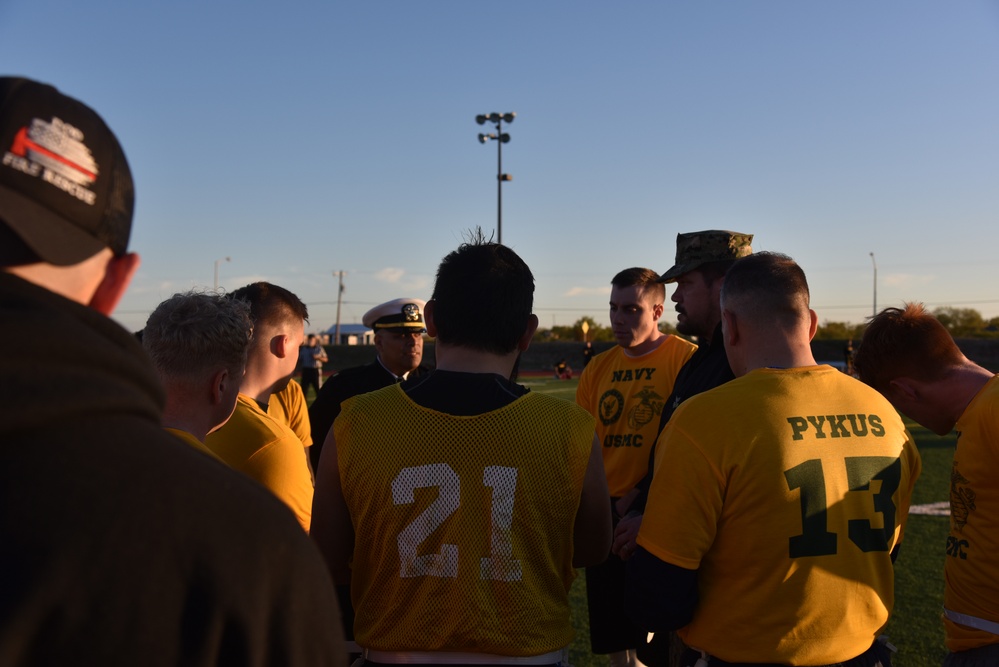 Commander in chief flag football game