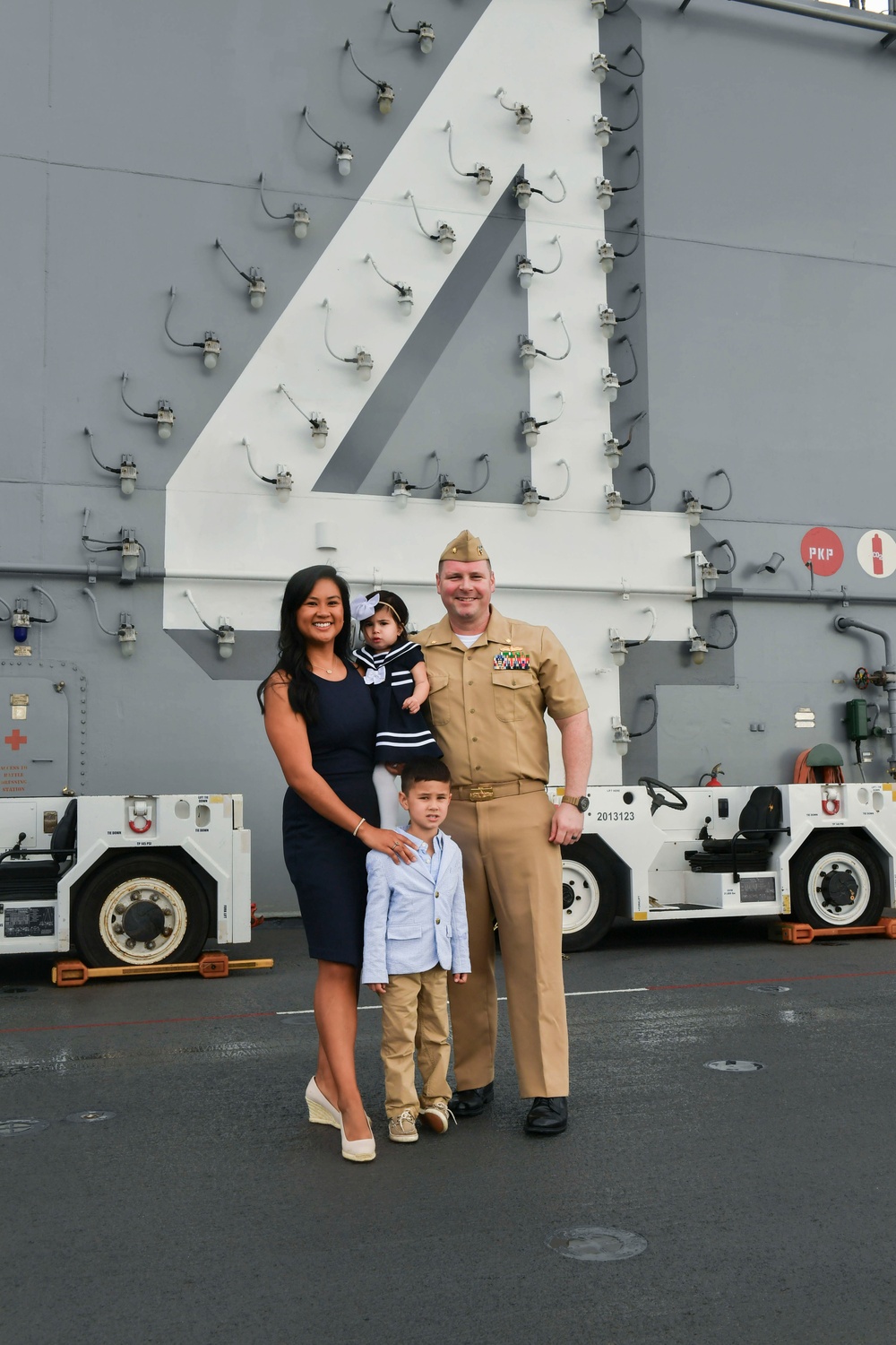 Boxer Training Officer promotes to the rank of Lt. Cmdr.