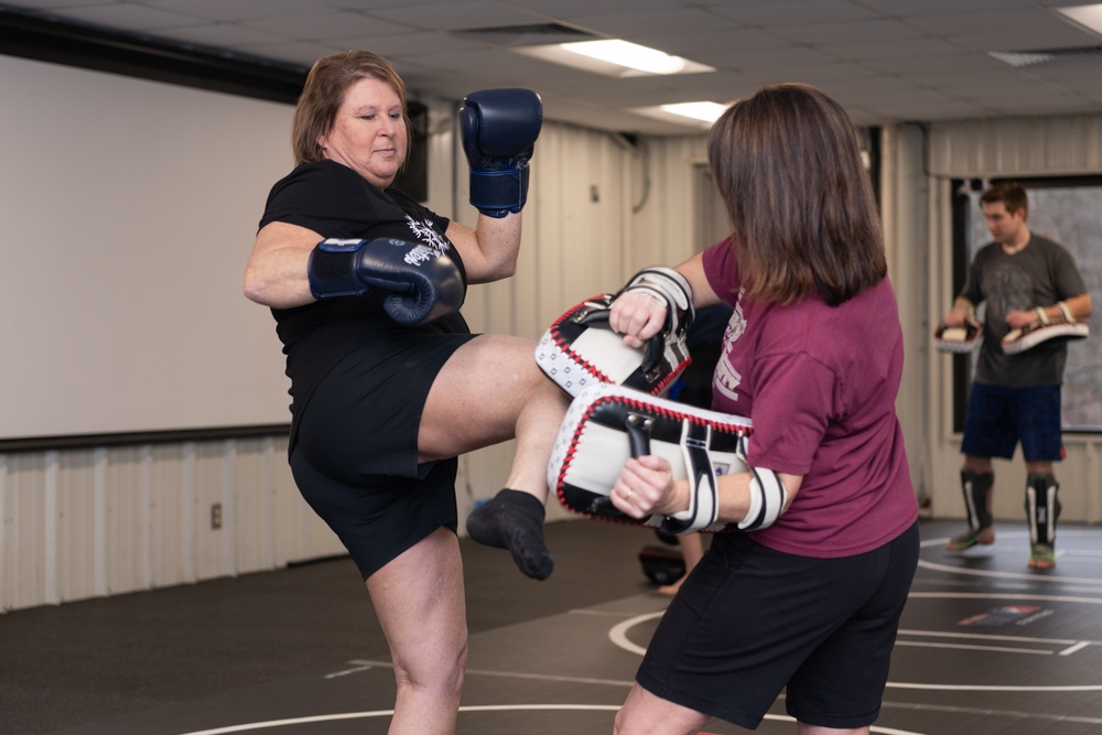 Arnold AFB Fitness Center marks a year of Kickboxing.