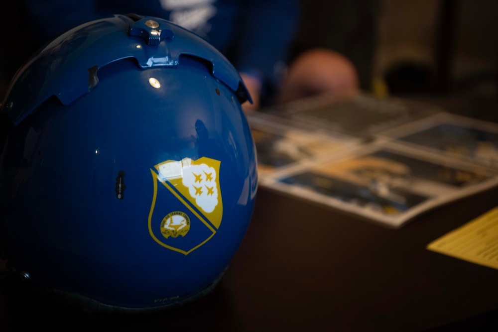 Hometown Heroes fly with Blue Angels