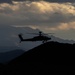 Silhouette of AH-64D Apache