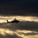 Silhouette of AH-64D Apache