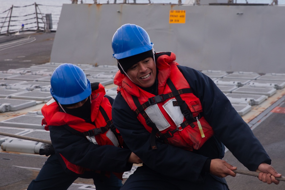 USS Paul Ignatius (DDG 117) Conducts RAS