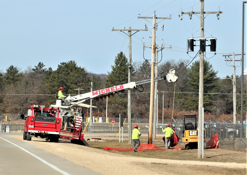 Fort McCoy continues working with energy provider to improve electrical grid