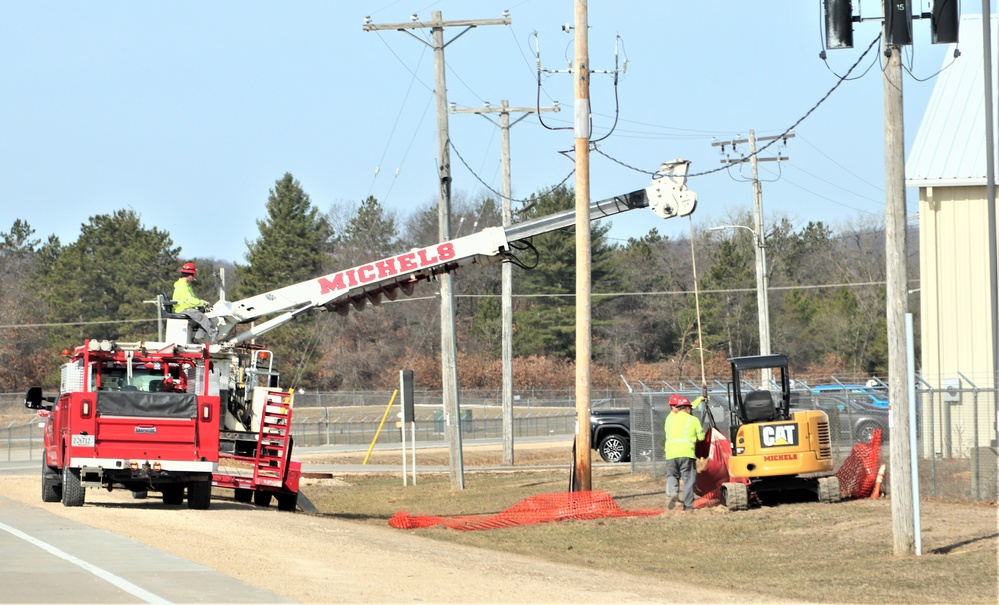 Fort McCoy continues working with energy provider to improve electrical grid