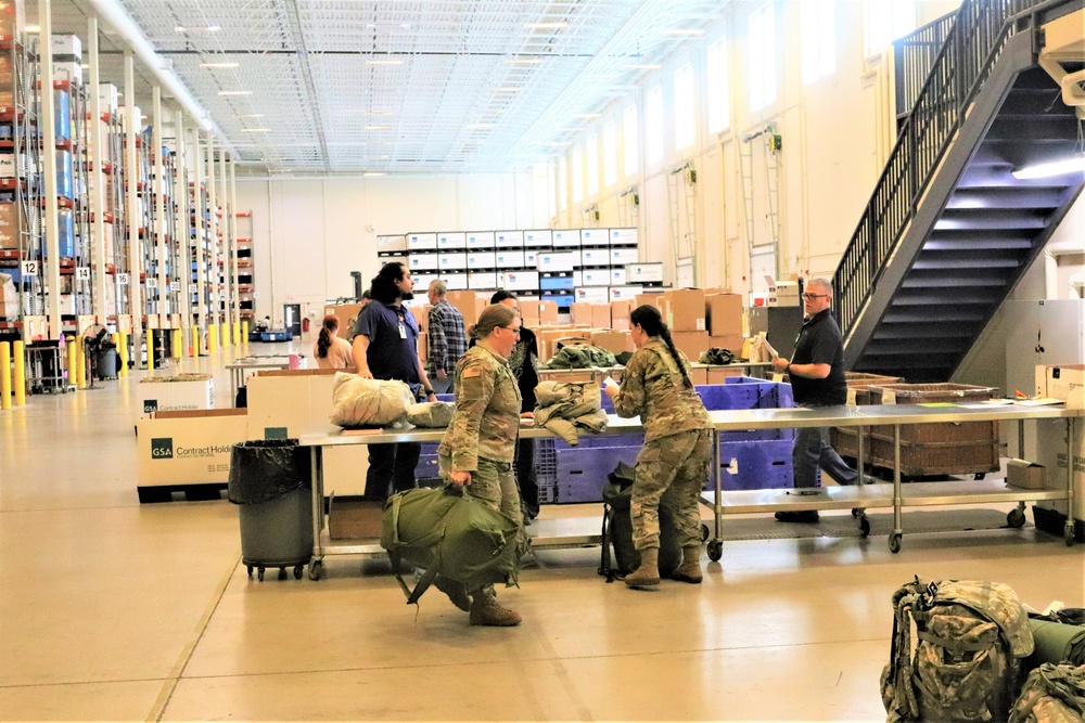 Fort McCoy’s Central Issue Facility: 62,000-plus square feet of capability