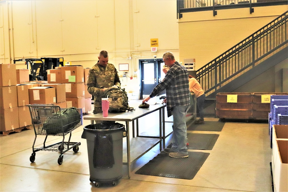 Fort McCoy’s Central Issue Facility: 62,000-plus square feet of capability