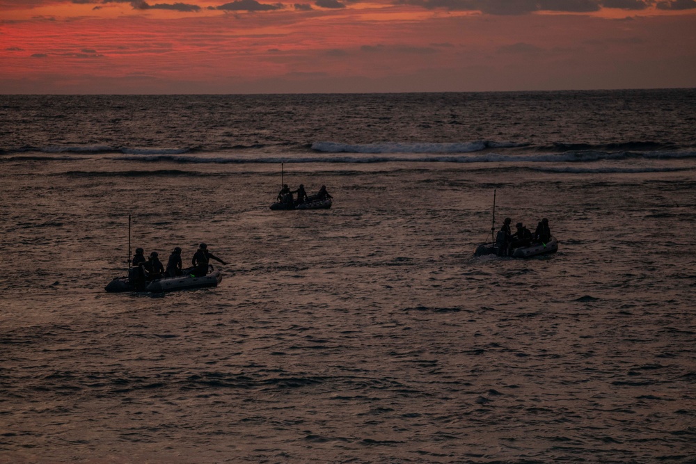 Iron Fist 24: 31st MEU conducts Bi-lateral boat raid on Okinoerabu Island