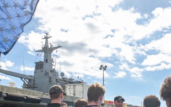 USS Annapolis Hosts Tour for South Metro TAFE Students