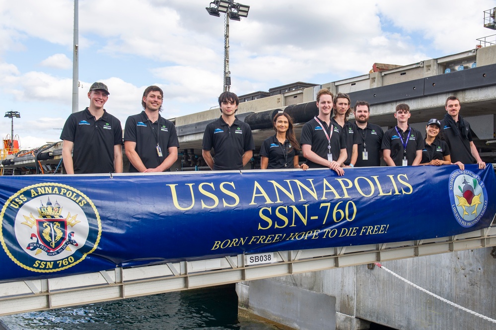 USS Annapolis Hosts Tour for South Metro TAFE Students
