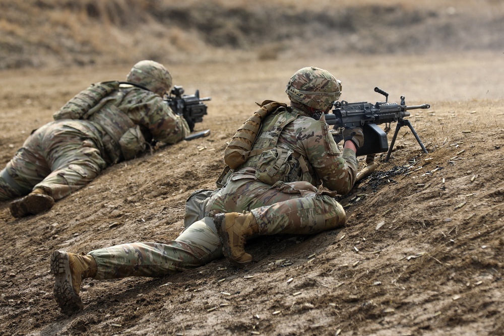 3d Cavalry Regiment Squad Live Fire Exercise