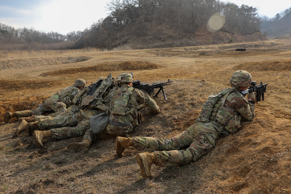 3d Cavalry Regiment Squad Live Fire Exercise