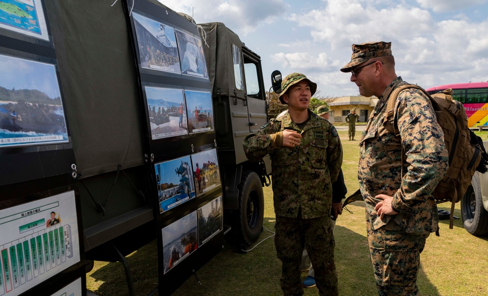 Iron Fist 24: 31st MEU Command visits Okinoerabu Island