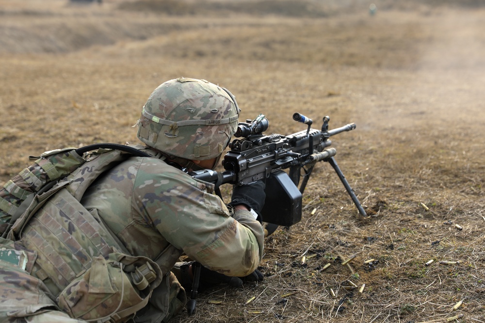 3d Cavalry Regiment Squad Live Fire Exercise